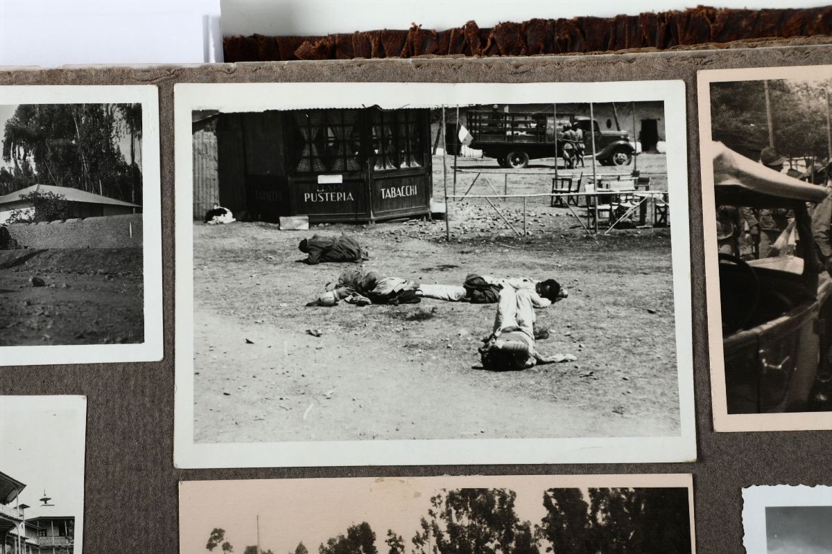 Etiopia-fotografiaraccolta di Oltre 200 Fotografie di Vario Formato, Relative alla Guerra di Etio...