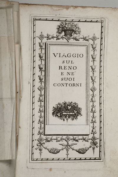 Bertola De'giorgi,aurelioviaggio sul Reno e Ne' Suoi Contorni..rimini,albertini,1795