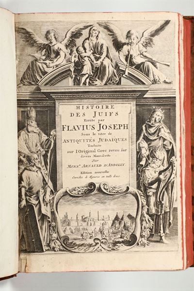 Iosephus Flaviushistoire Des Juif Ecrite Par Flavius Joseph Sous le Titre De Antiquités Judaiques...