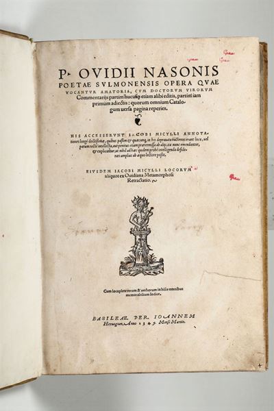 Ovidius Naso Publiop.ovidii Nasonis Poetae Sulmonensis Opera Quae Vocantur Amatoria,cum Doctorum ...