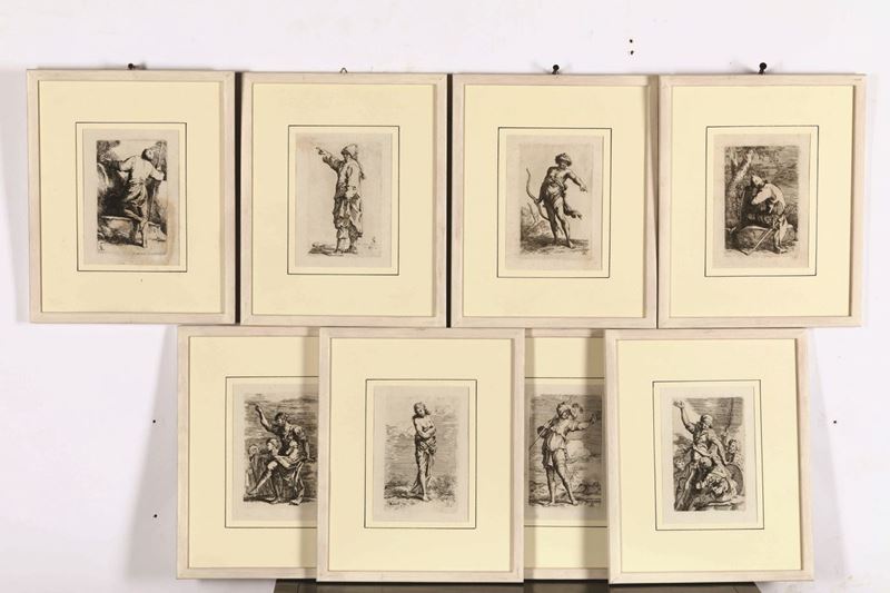 Rosa, Salvator Serie di incisioni  - Auction Engravings, Views, Maps and Rare Books - Cambi Casa d'Aste