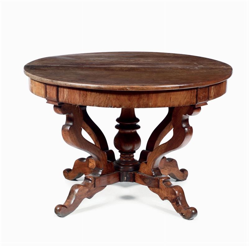 Tavolo a cestello, Genova XIX secolo  - Auction Furniture | Cambi Time - Cambi Casa d'Aste