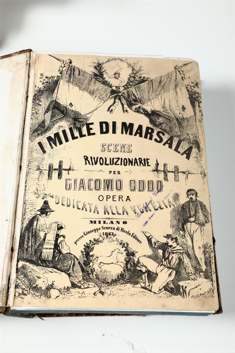 Oddo,giacomo - Oddo, Giacomo i Mille di Marsala. Scene Rivoluzionarie per Giacomo Oddo.milano, Gi...