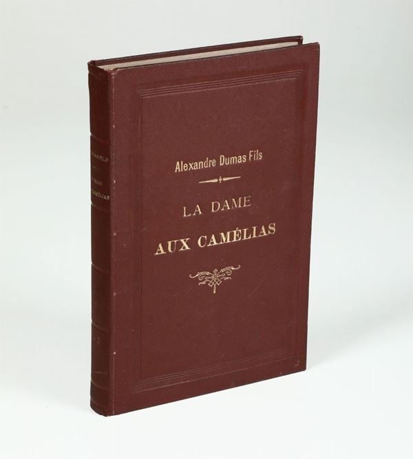 Alexandre Dumas Fils - Gavarni La dame aux Camelias.Paris,Librairie Moderne Havard,1858