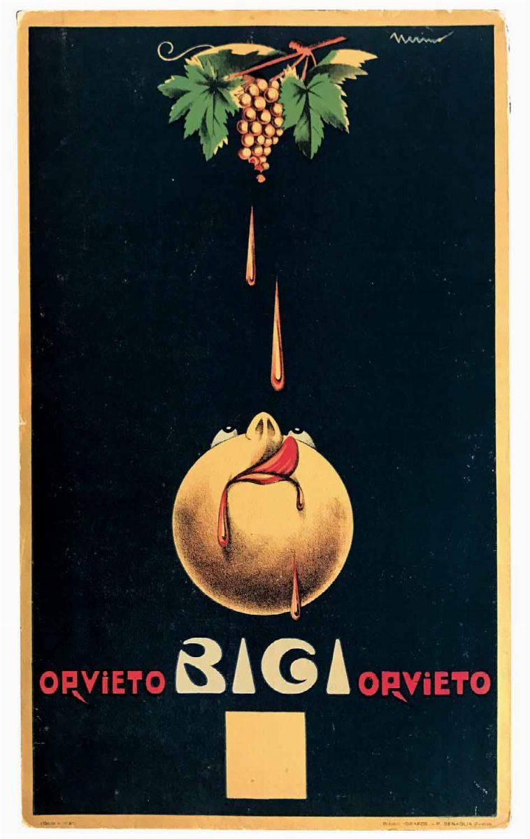 Neri Nerino Nannetti (1889-1982) ORVIETO BIGI  - Auction Vintage Posters - Cambi Casa d'Aste