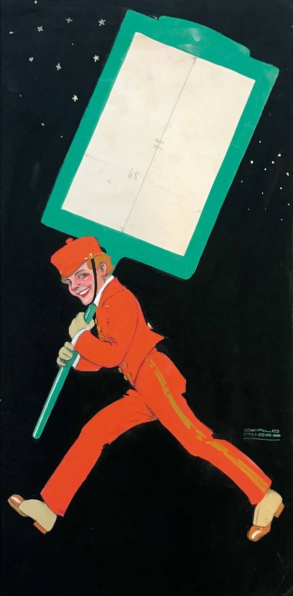 Carlo Nicco (1883-1973) SENZA TITOLO  - Auction Vintage Posters - Cambi Casa d'Aste