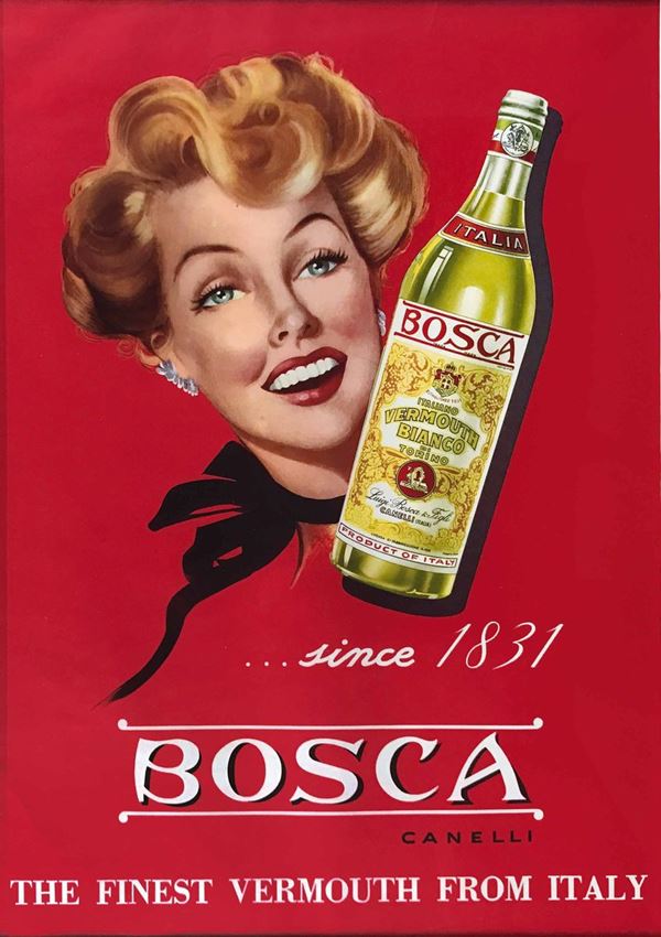 Unknown artist BOSCA CANELLI THE FINEST VERMOUTH FROM ITALY