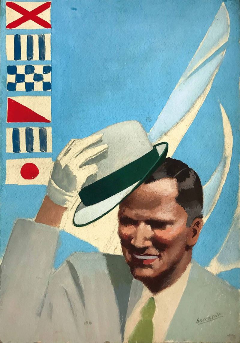 Gino Boccasile (1901-1952) CAPPELLI BANTAM  - Auction Vintage Posters - Cambi Casa d'Aste