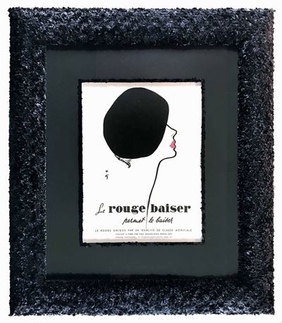 René Gruau (1909 – 2004)rouge Baiser – Christian Dior