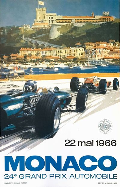 Michael Turner – Publ. Editionsmonaco 1966 Grand Prix Automobile