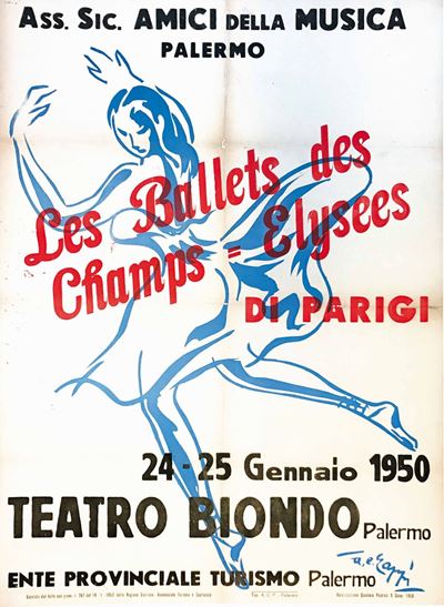 A.e. Zoppiles Ballets Des Champs Elysees di Parigi / Teatro Biondo, Palermo