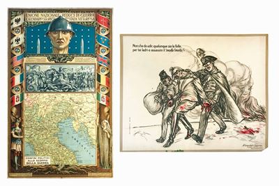 Aldo Mazza e Anonimounione Nazionale Reduci di Guerra Calendario Storico / Non S’ha da Udir …