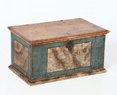 Cofanetto in Legno Dipinto Tirolese