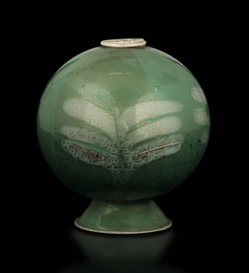 A Phoenician glass vase  - Auction Murano '900 - Cambi Casa d'Aste