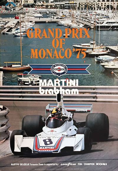 Artista Non Identificatogrand Prix Of Monaco ’75 / Martini Brabham