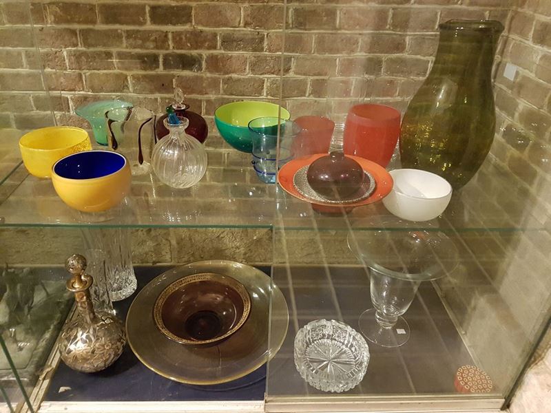 Lotto di vetri moderni  - Asta Ceramiche e Antichità - Cambi Casa d'Aste