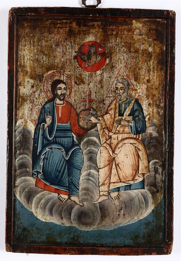 Icona raffgiurante Cristo, XIX-XX secolo