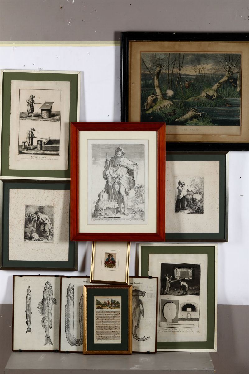 Lotto di stampe  - Auction Paintings - Cambi Casa d'Aste