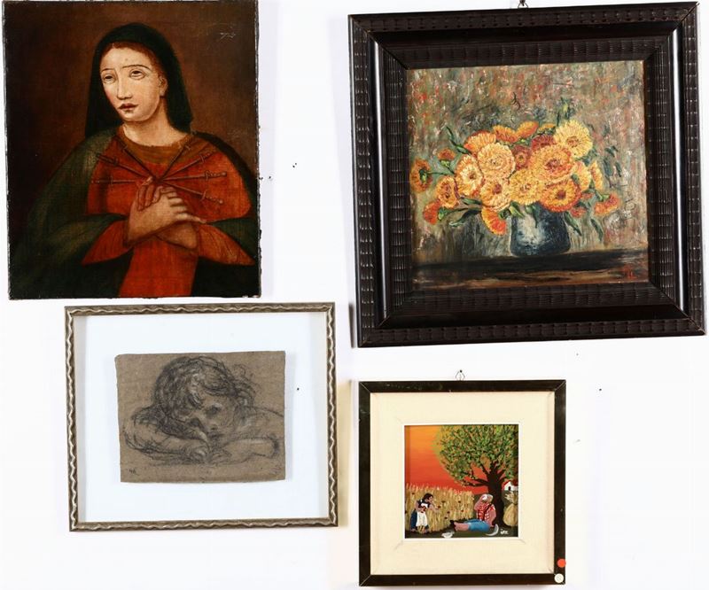 Lotto di dipinti  - Auction Paintings - Cambi Casa d'Aste