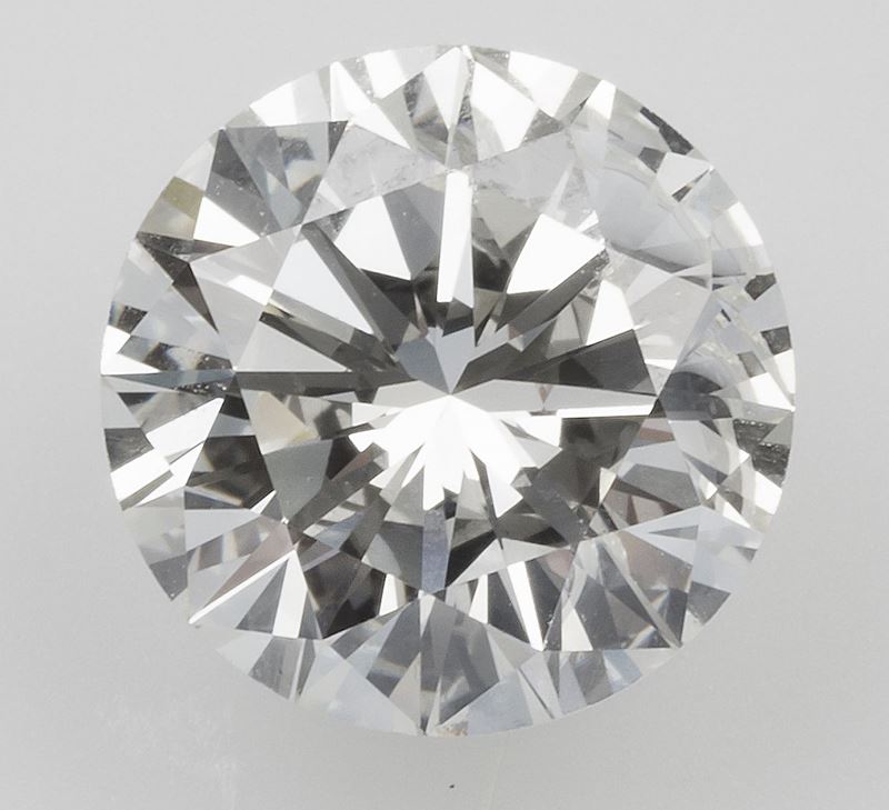 Unmounted brilliant-cut diamond weighing 2.28 carats  - Auction Fine Jewels - II - Cambi Casa d'Aste