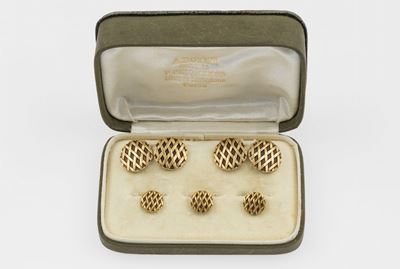 Set di Bottoni da Polso e da Sparato
