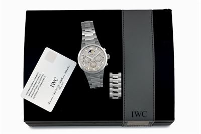 Iwc, Iwc, International Watch Co., Schaffhausen, Gst - Chronograph Perpetual Calendar, Cassa No. ...