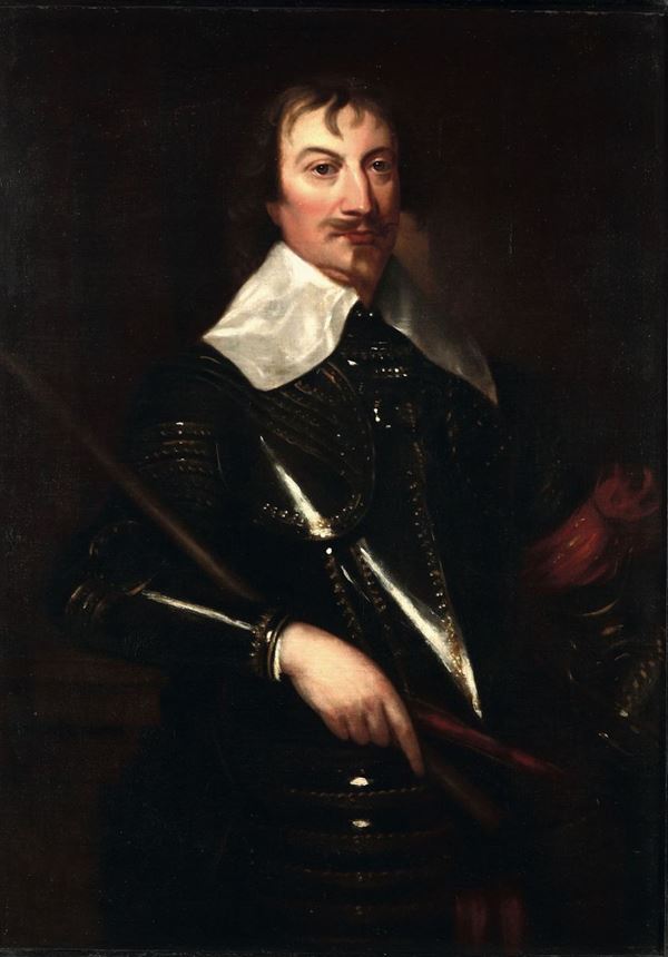 Remi Van Leemput (1607 - 1675), ambito di Ritratto di Robert Rich, II Conte di Warwick