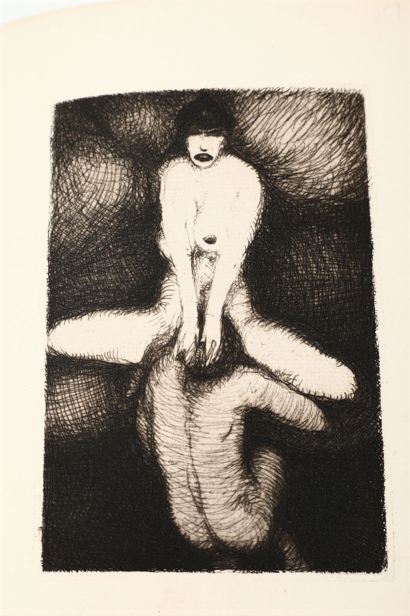 Verlaine,paulfemmes.illustré De DIX-huit Eaux-fortes En Hors Texte.imprime Sous le Manteau Et Ne ...