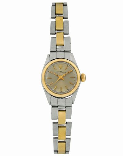Rolex, Osyter Perpetual, Ref. 6618. Orologio da Polso, Automatico, Impermeabile, in Acciaio e Oro...