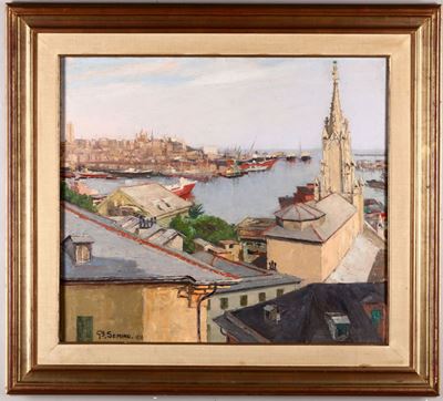 Giovanni Battista Semino (1912-1987)il Porto di Negro