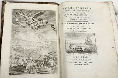 Jacobi Bonfadiiannalium Genuensium..brixiae,planta,1759.