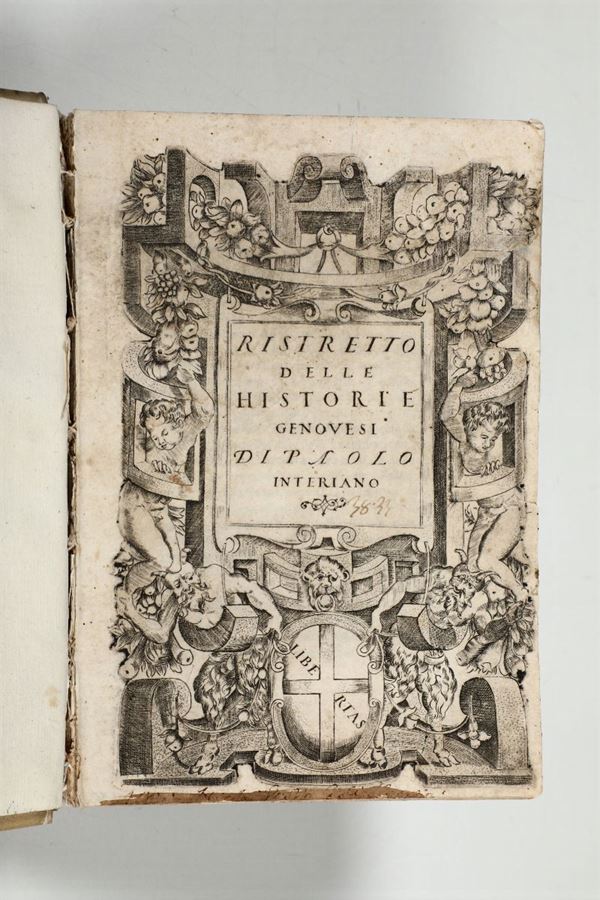 Interiano,Paolo Ristretto delle historie genovesi..Lucca,Busdrago,1551