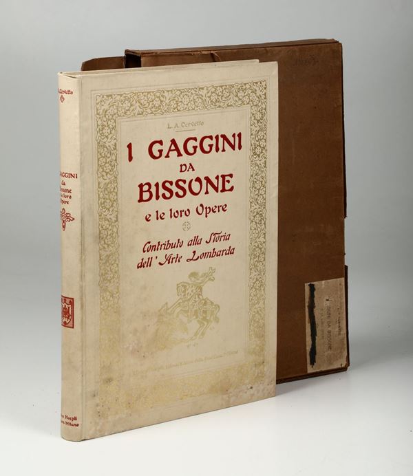 Cervetto,Luigi Augusto Gaggini da Bissone,Milano,Hoepli,1903