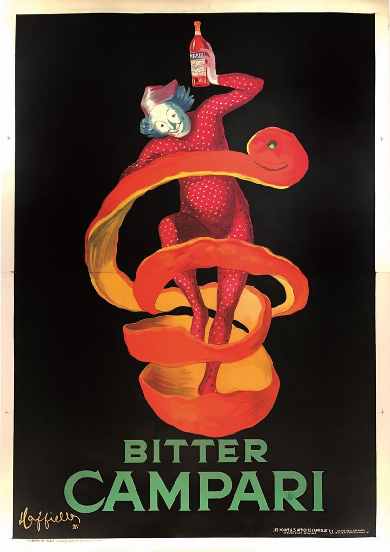 Leonetto Cappiello (1875-1942) BITTER CAMPARI  - Auction Vintage Posters - Cambi Casa d'Aste