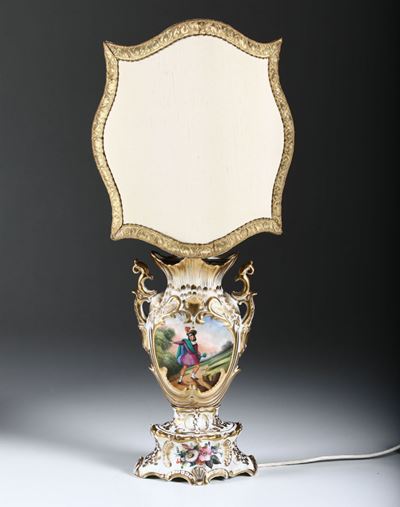 Vaso Trasformato in Lampada Italia, 1850 Circa