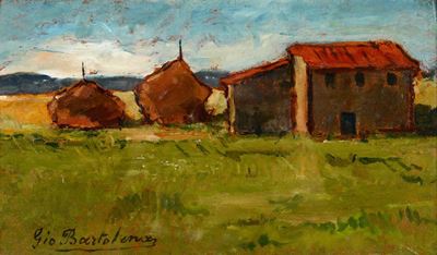 Giovanni Bartolena (1866 - 1942)case Sull’aia
