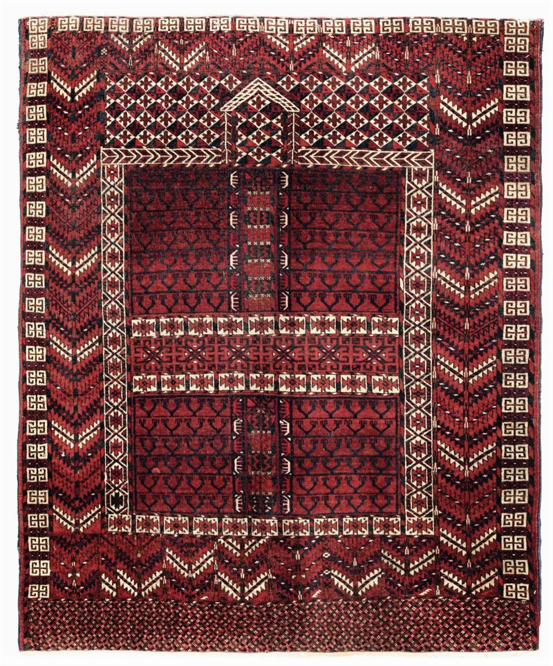 Ensi Tekke, Turkestan occidentale fine XIX secolo  - Asta Antiquariato - Cambi Casa d'Aste