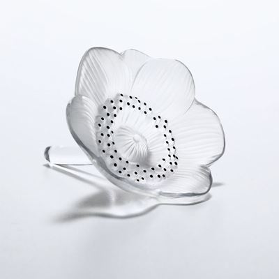 Anemone in Vetro Lalique, XX Secolo