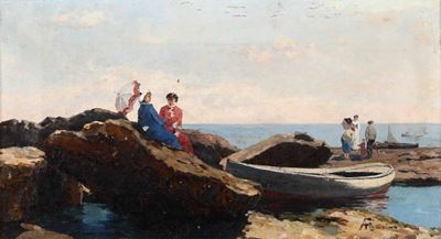 Andrea Figari (1858 - 1945)marina