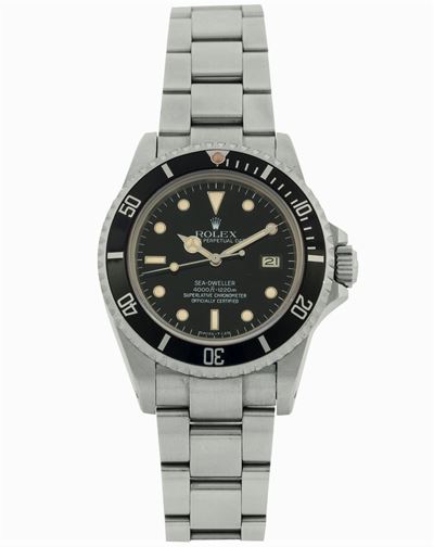 Rolex, Oyster Perpetual Date, Sea Dweller 4000 Ft = 1220 M, Superlative Chronometer Officially Ce...