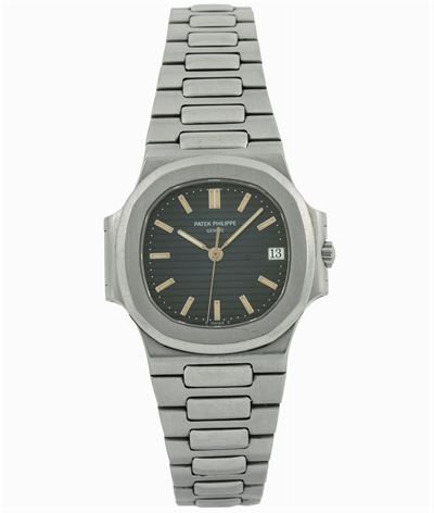 Patek Philippe, Genève, Nautilus, No. 3020380, Ref. 3800/1. Orologio da Polso, in Acciaio, Automa...