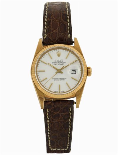 Rolex, Oyster Perpetual Datejust Superlative Chronometer Officially Certified, Cassa No. 9175450,...