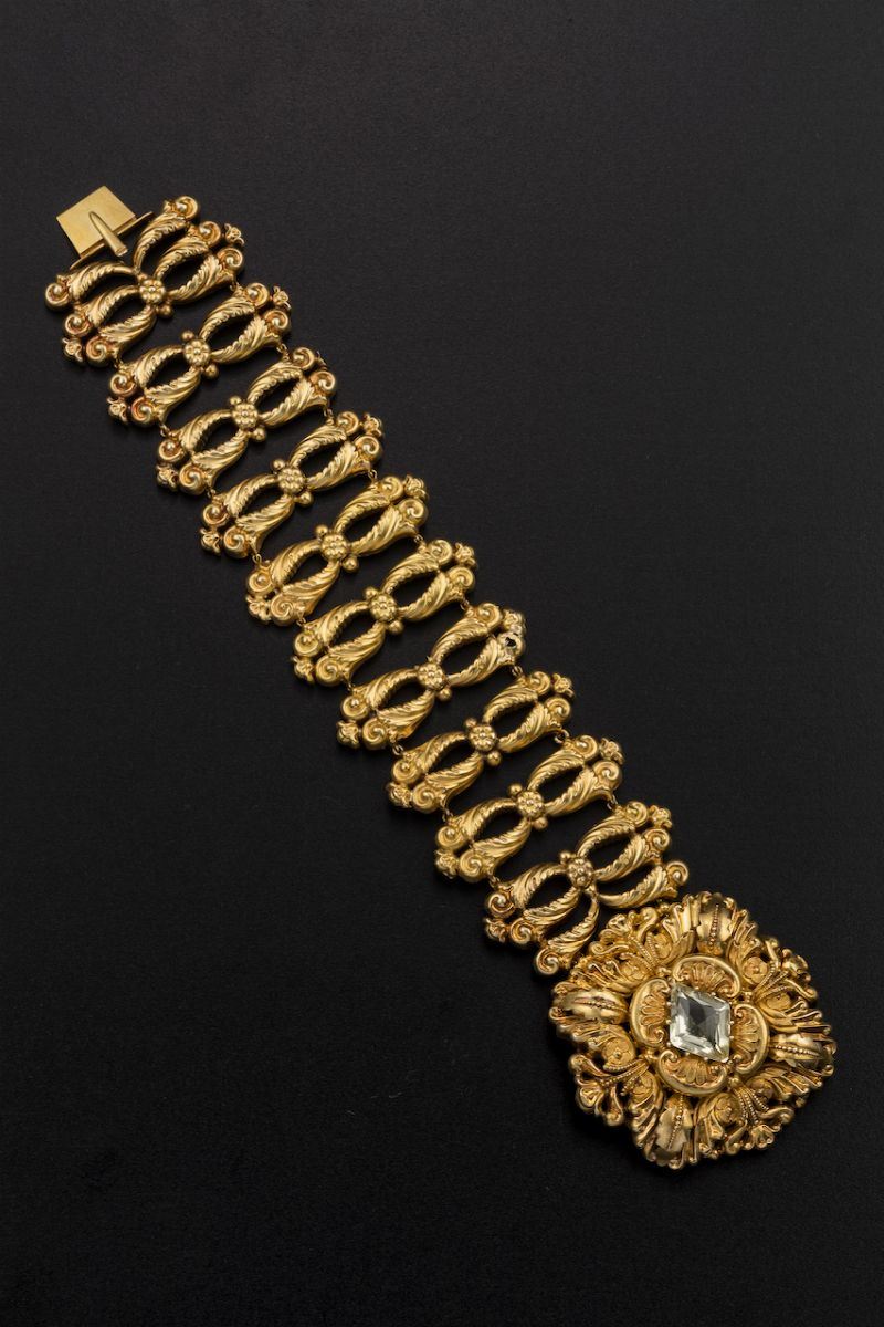 Gold bracelet  - Auction Fine Coral Jewels - I - Cambi Casa d'Aste
