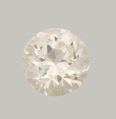 Solitaire di Vecchio Taglio di Ct 3,45