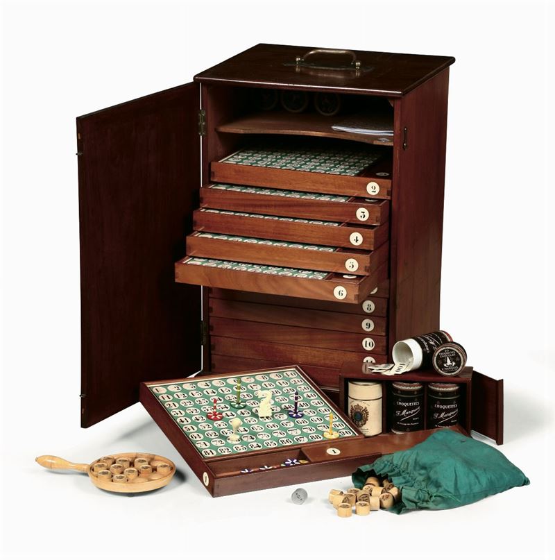 Gioco del Loto dauphin, Francia XIX secolo  - Asta Antiquariato - Cambi Casa d'Aste