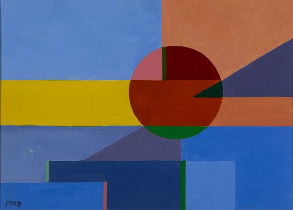 Osvaldo Peruzzi (1907-2004) Simultaneità geometrica, 1989
