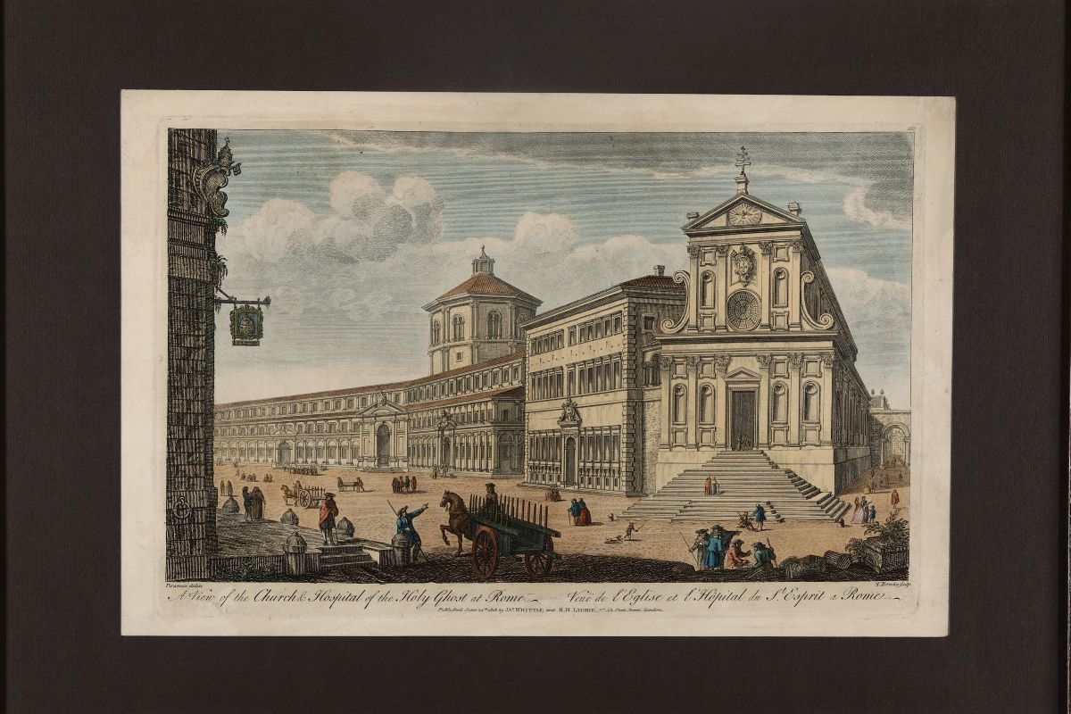 Piranesi,giovanni Battista (da:)/thomas,bowlestre Belle Vedute di Roma in Coloritura Antica da In...