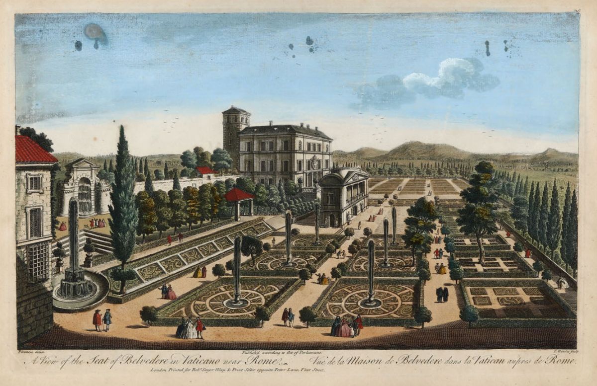 Piranesi,giovanni Battista (da:)/thomas,bowlestre Belle Vedute di Roma in Coloritura Antica da In...
