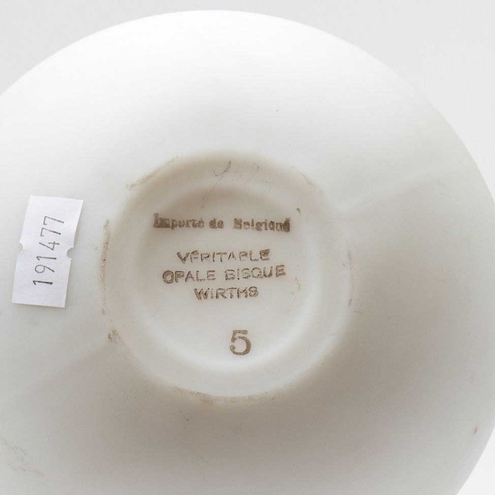 Vèritable Opale Bisque Wirths, Belgio, 1930 Ca.