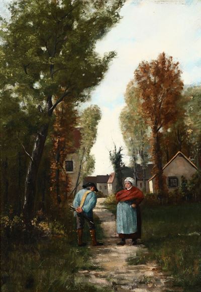 Georges Penaultchiacchierata tra Fattore e Paesana
